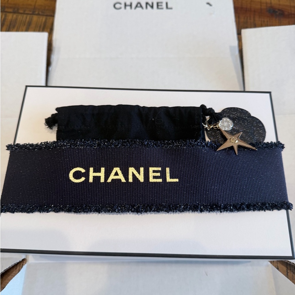 CHANEL COMPLETE CHANEL PACKAGING BOX GIFTING ACCESORIES CARDS DUST BAG ETC